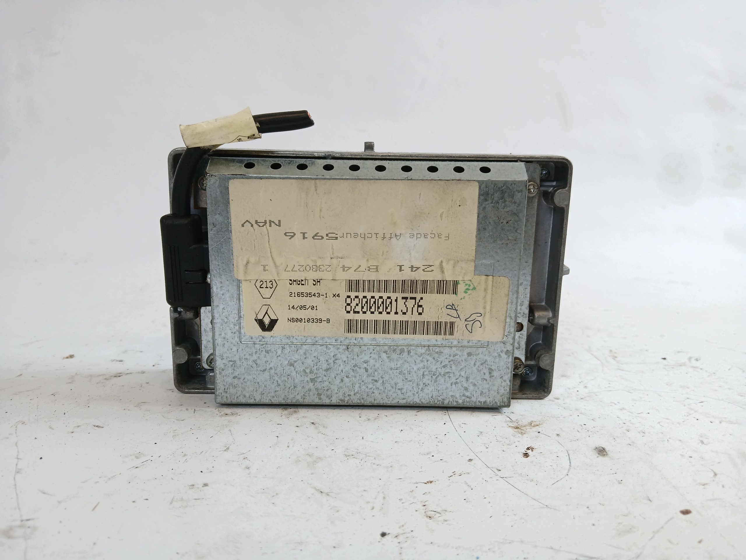 RENAULT LAGUNA II display clock 8200001376
