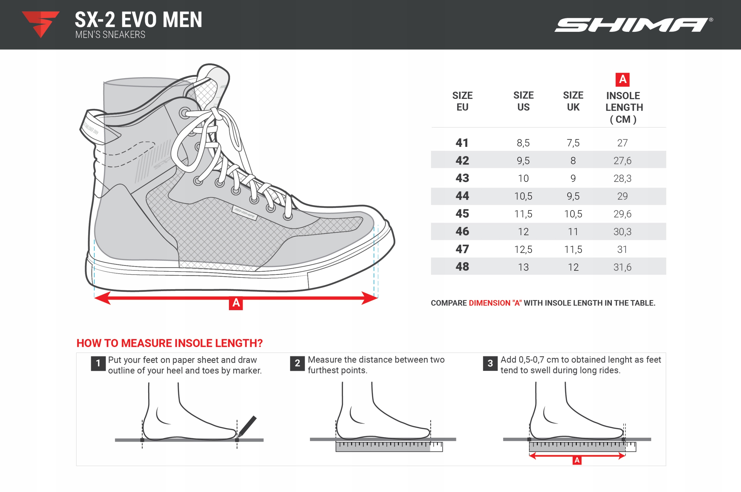 SHIMA buty SX-2 EVO black 47 Rodzaj Męskie