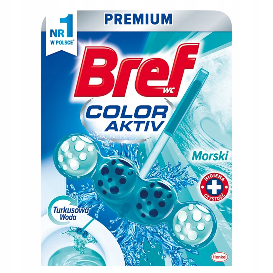 

Bref Zawieszka Blue Kulki Barwiące Wc Morski