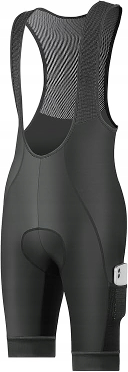 Spodenki Rowerowe Kolarskie Męskie Na Szelkach wyściółka rozmiar M