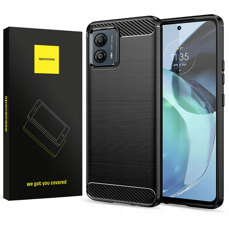 

Etui Pancerne Case Obudowa Carbon Do Moto G53 5G