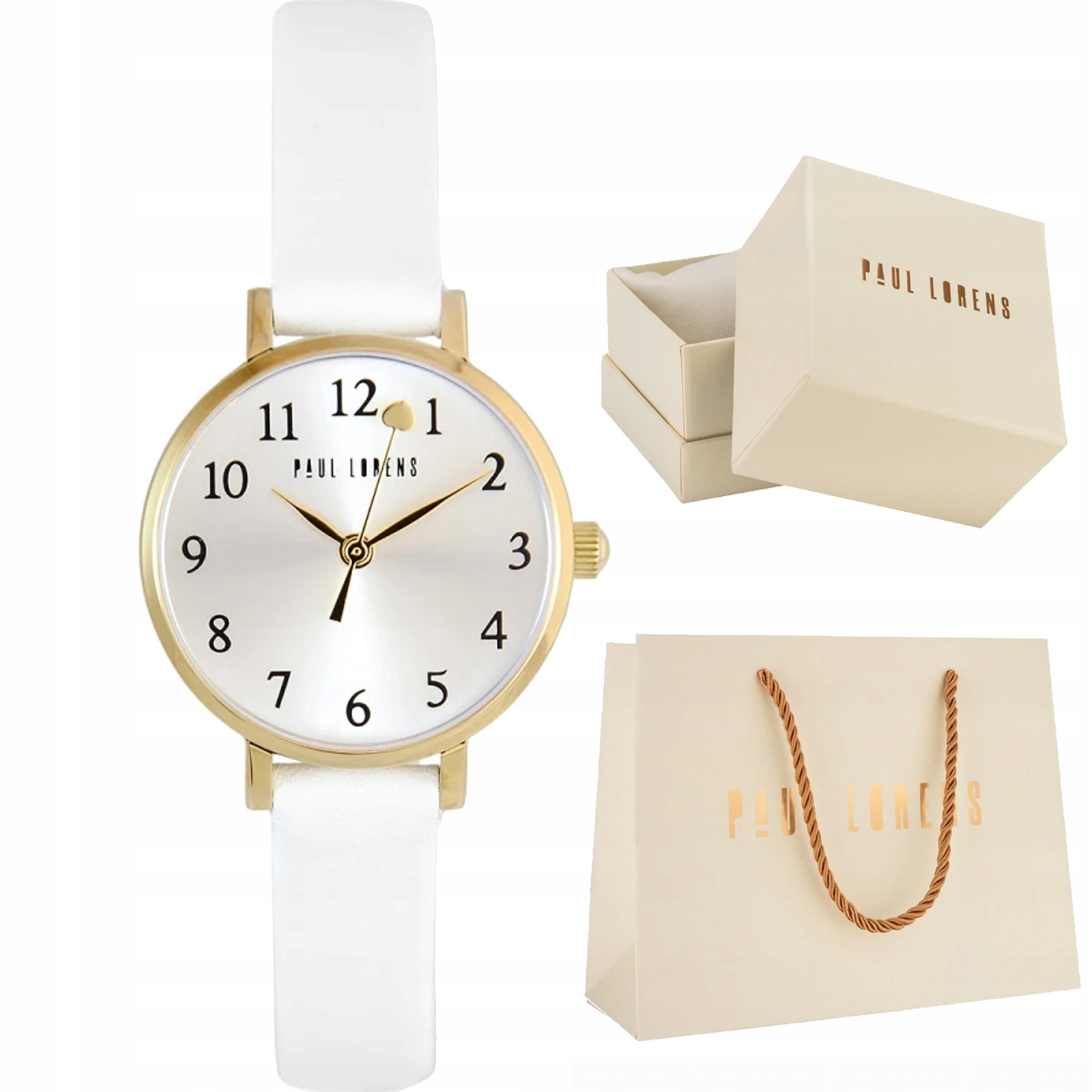Dětské hodinky pro dívku Paul Lorens se srdíčkem Krabička