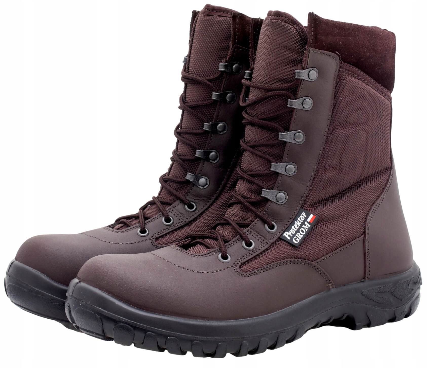 

Buty Protektor wojskowe taktyczne Grom Brown 43