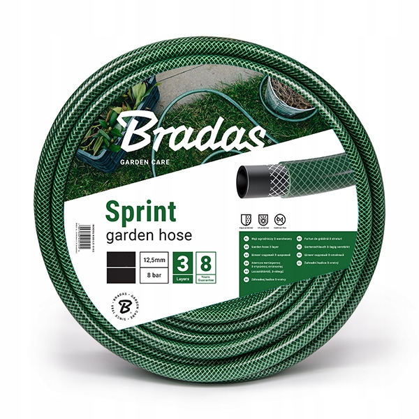 

Wąż ogrodowy Sprint 1/2'' 50 m Bradas WFS1/250