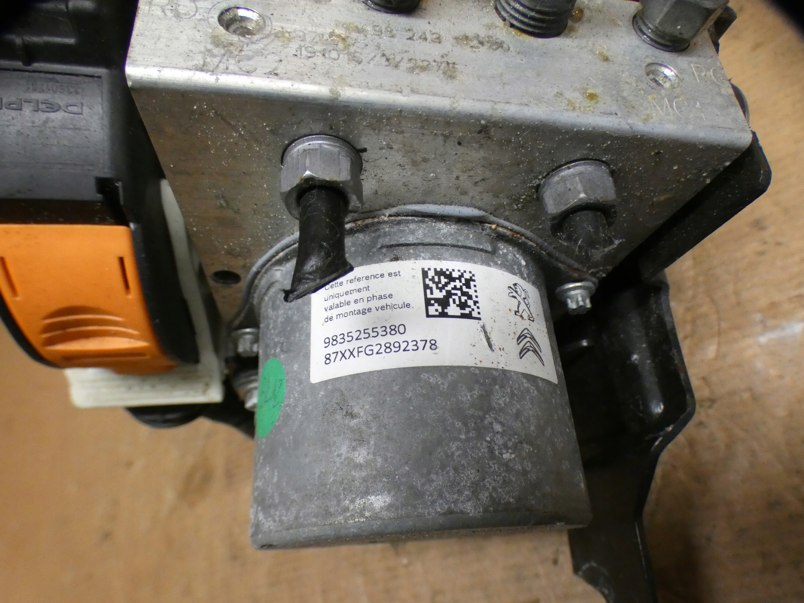 Psa E-Expert E-Jumpy Pumpe ABS 9835255380