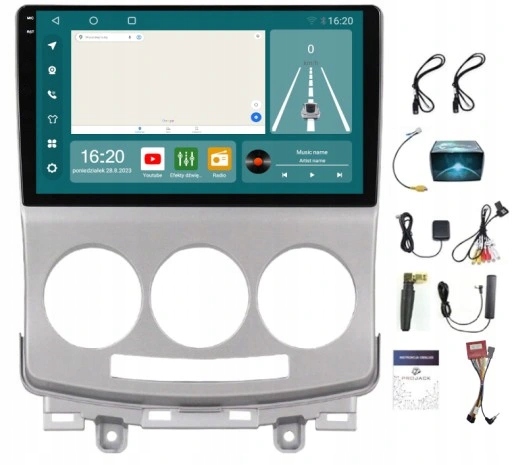 Rádio Navigácia Mazda 5 2005-2010 Carplay Android 8/256GB Sim