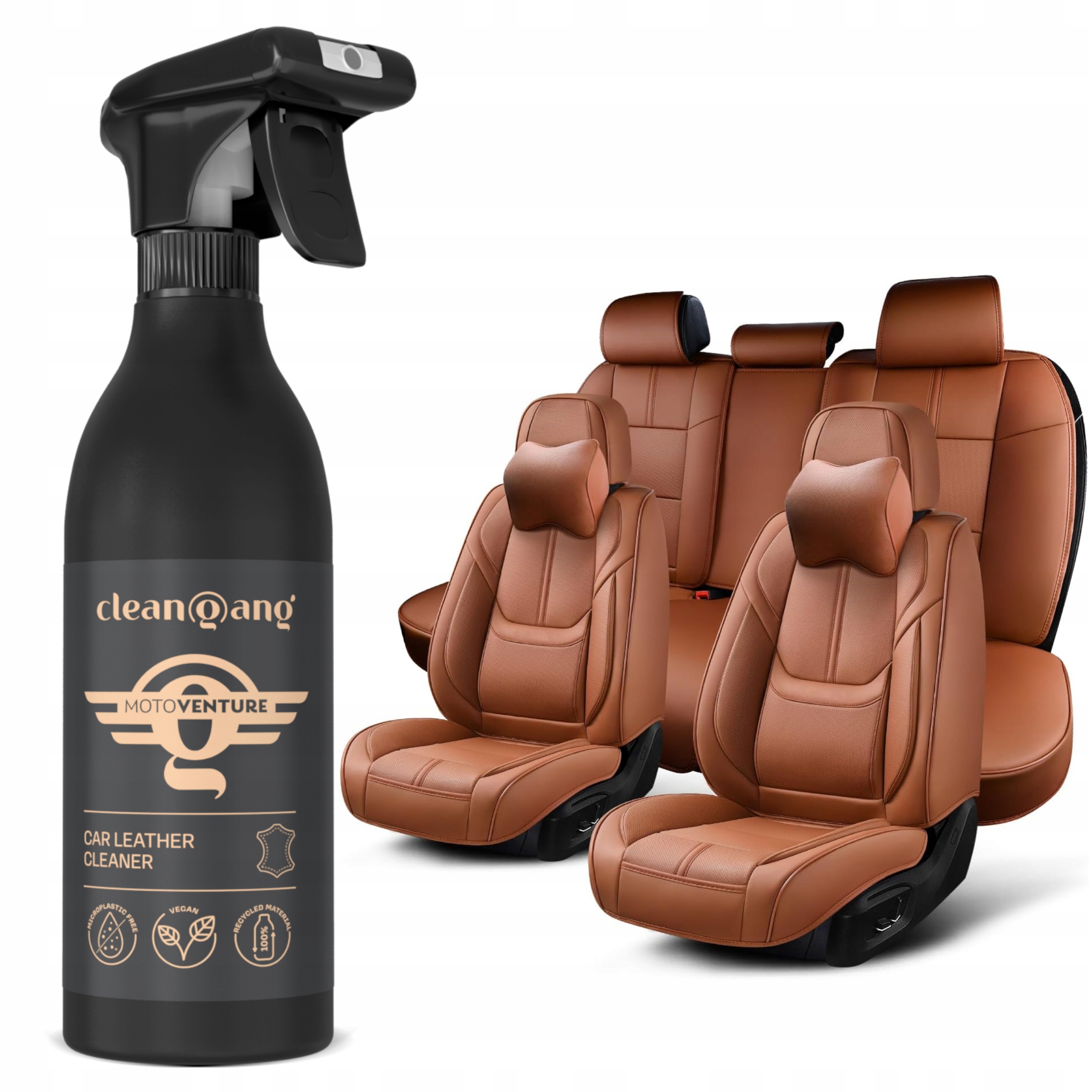 Środek do czyszczenia skóry Regeneracji skórzanej tapicerki Cleaner 500ML