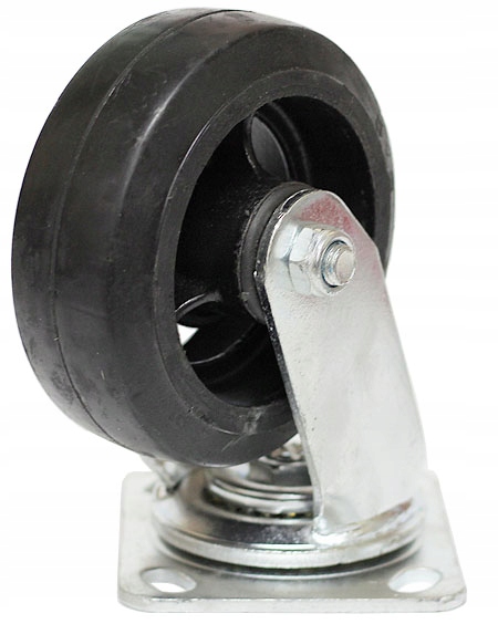 Koło obrotowe pełne fi 100 mm kółko skrętne 150 kg Marka Kastory