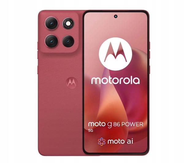 Smartfon Motorola moto G86 Power 5G 12/256GB 6,67" 120Hz 50Mpix Różowy