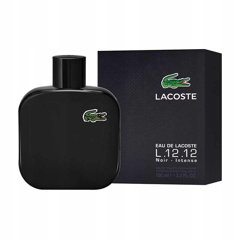 Lacoste L.12.12 Noir Pour Homme 100ml Edt Woda Toaletowa Perfumy Męskie