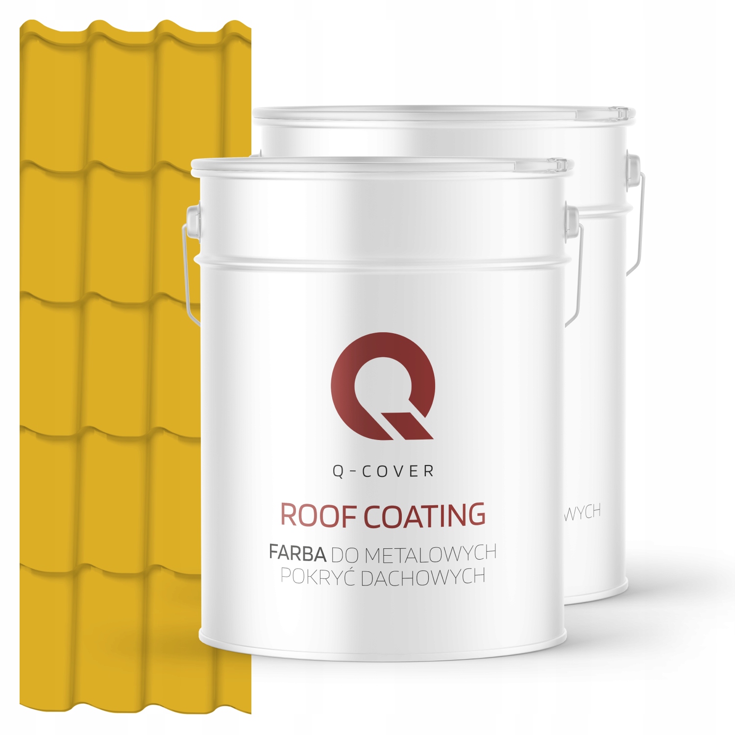 Farba Na Kovové Strechy Podložka Žltá Citrónová RAL1012 74 m2 Satén