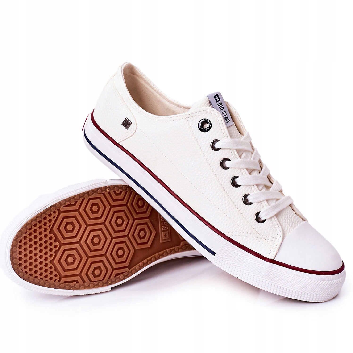 

Męskie Trampki Big Star II174001 Białe 43