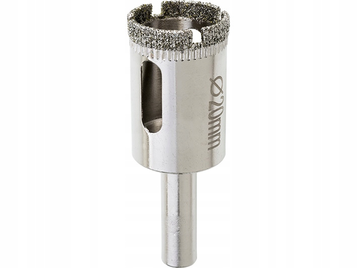 

Otwornica Diamentowa 20 mm Koronka Do Gresu Płytek