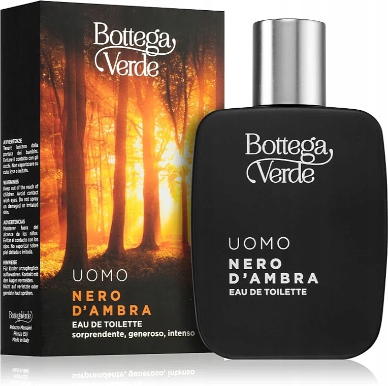 Bottega Verde Nero D'ambra Toaletní Voda 50 ML Pro Muže