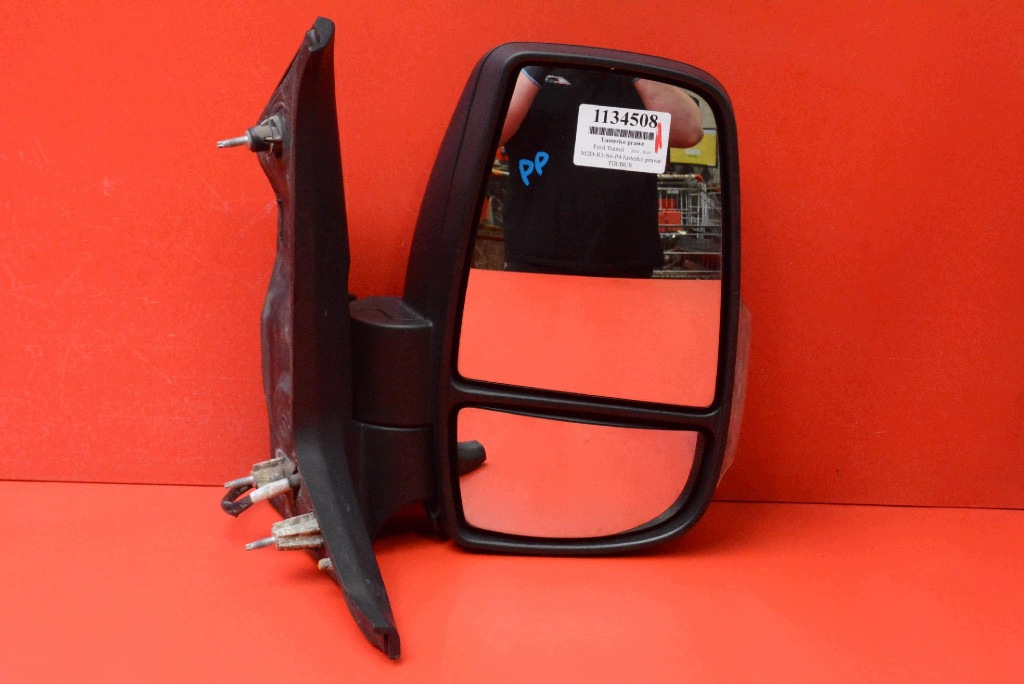 mirror right black, EU FORD TRANSIT MK8 14-19 8 PIN