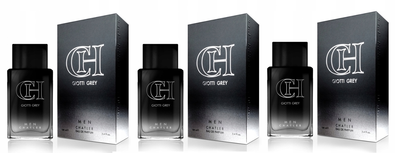 Chatler Ch Giotti Grey 3x100 ml parfémovaná voda