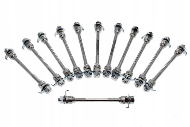 Oś rowerowa koła przód 8/130mm AWR0123 01683