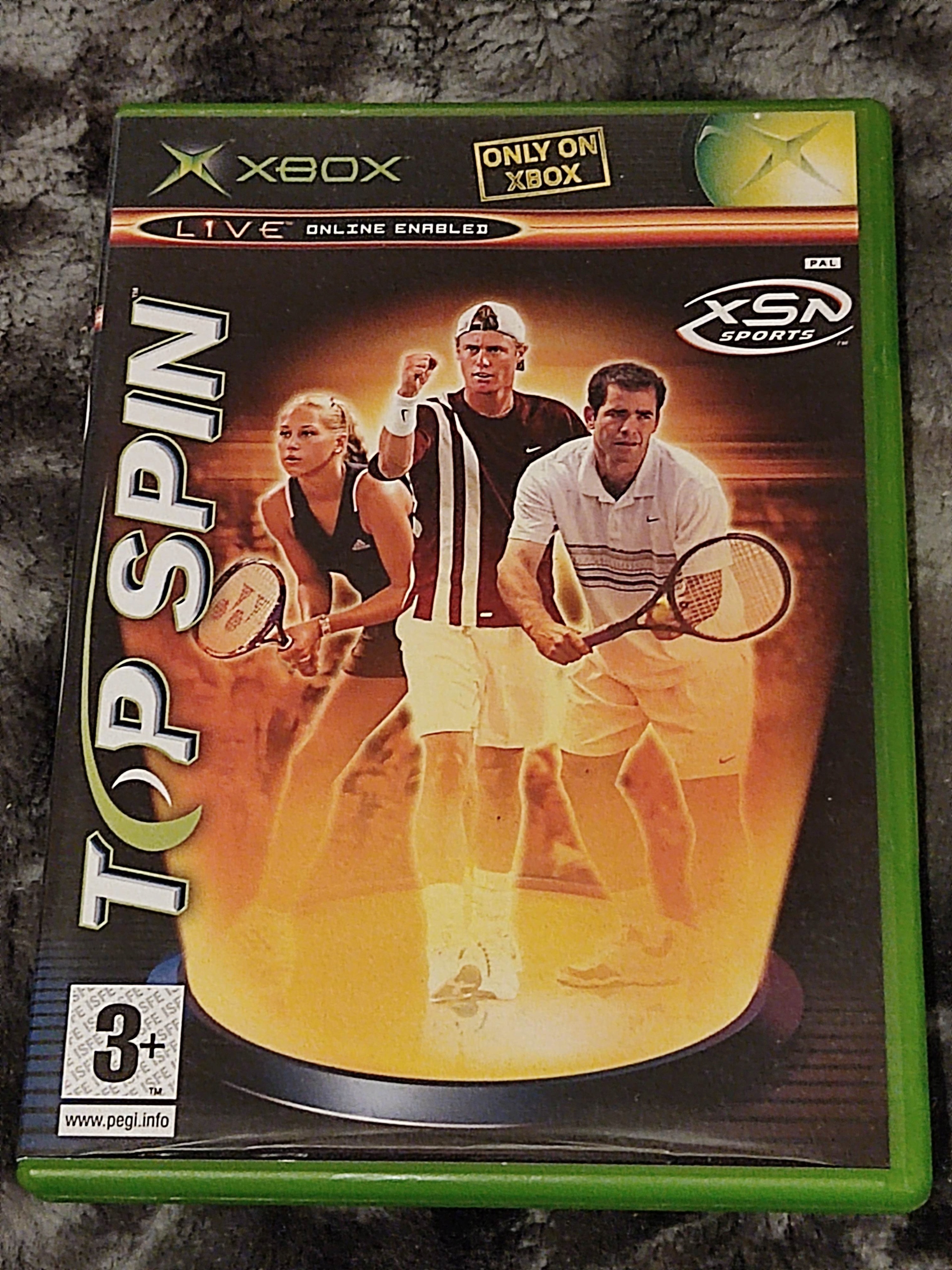 XBOX TOP SPIN X BOX CLASSIC Platforma Microsoft Xbox