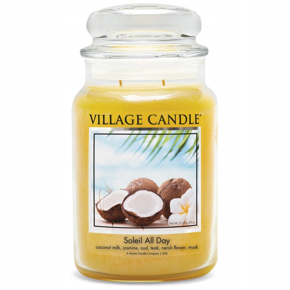 Velká svíčka Soleil All Day Village Candle