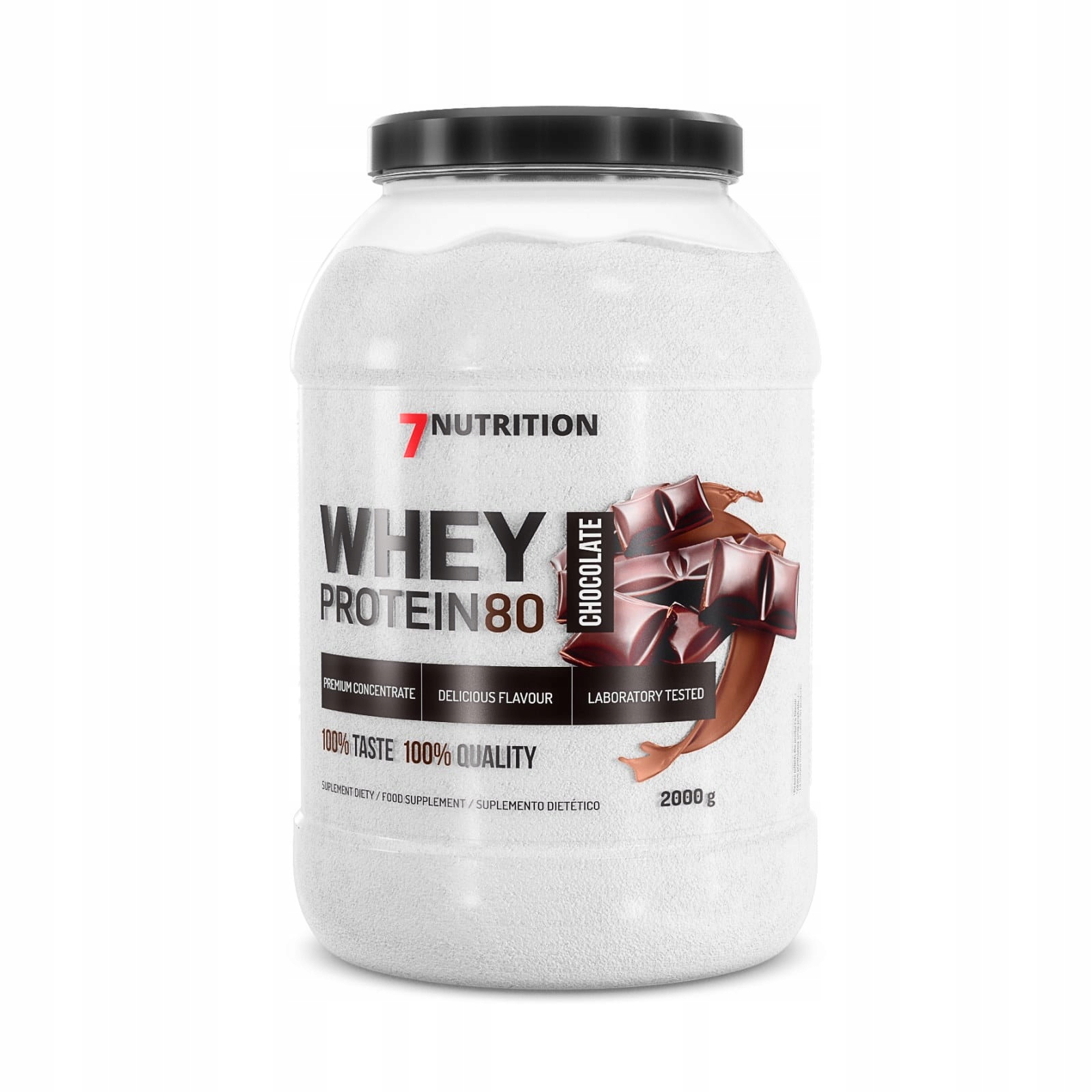 7Nutrition Whey Protein 80 2kg čokoláda