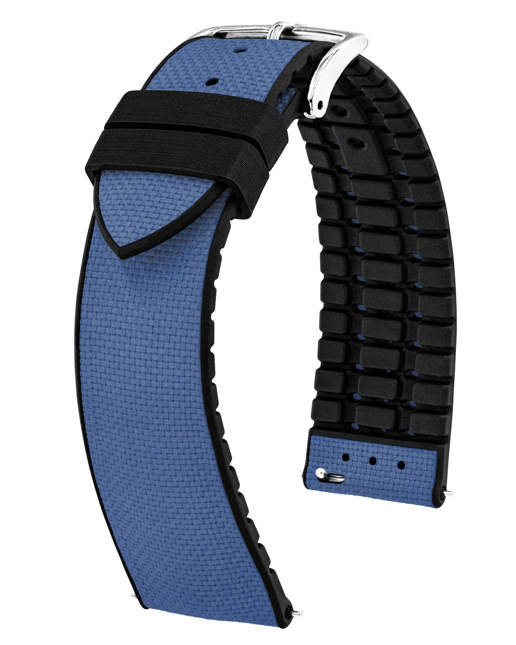 Pásek Na Hodinky Hirsch Arne Blue 22 mm 0925090080-2-22