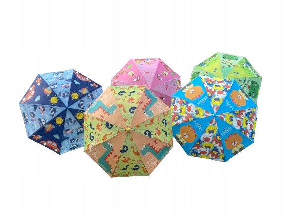 PARASOLKA DZIECIĘCA MIŚ zwierzęta kolory Kolor niebieski