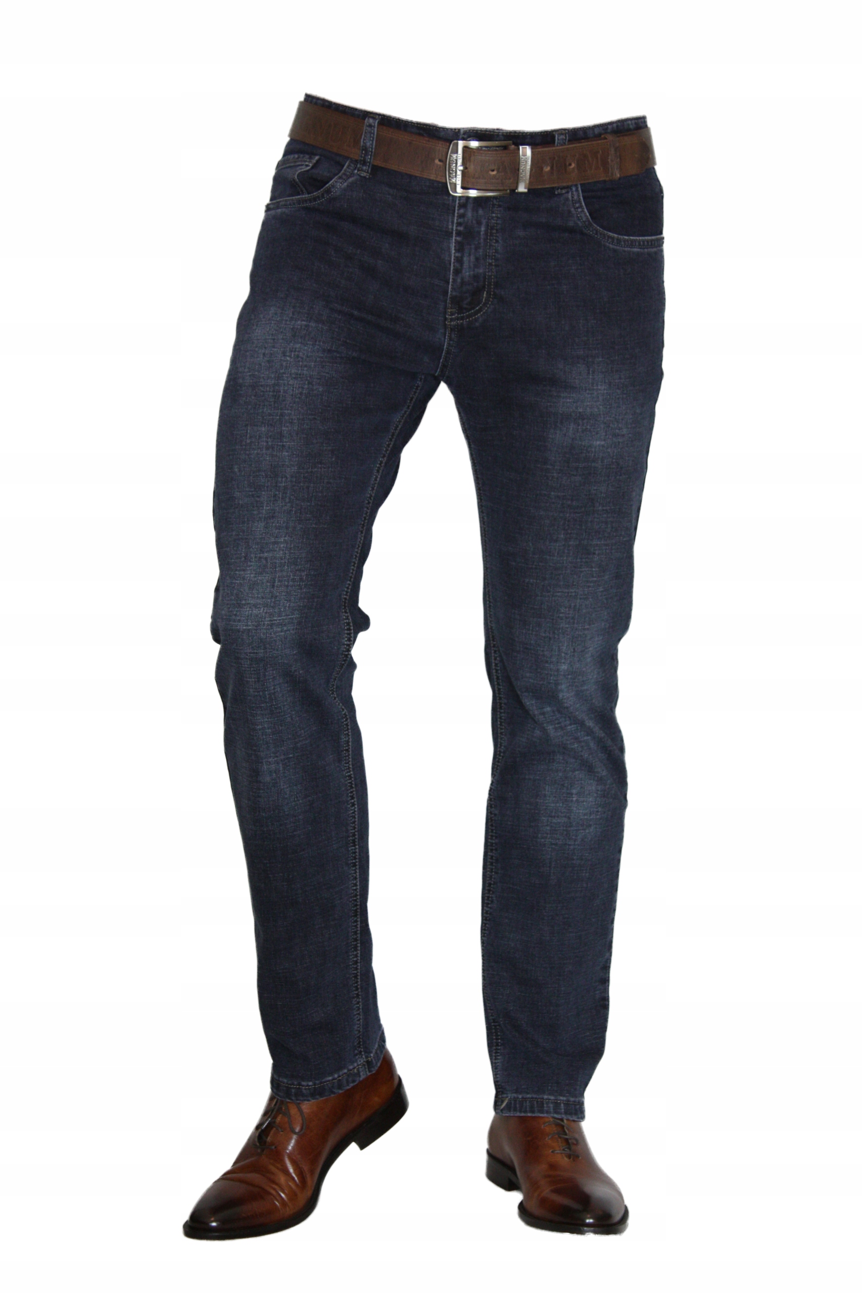 

Spodnie Męskie Jeans Regular W34 L32 Pas 88-90