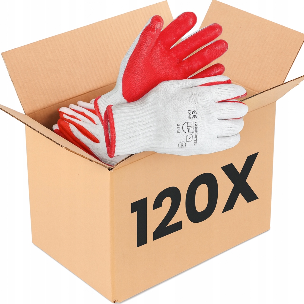 Pracovní rukavice Brukarské 120 Par ochranné rukavice pro dlažebníky