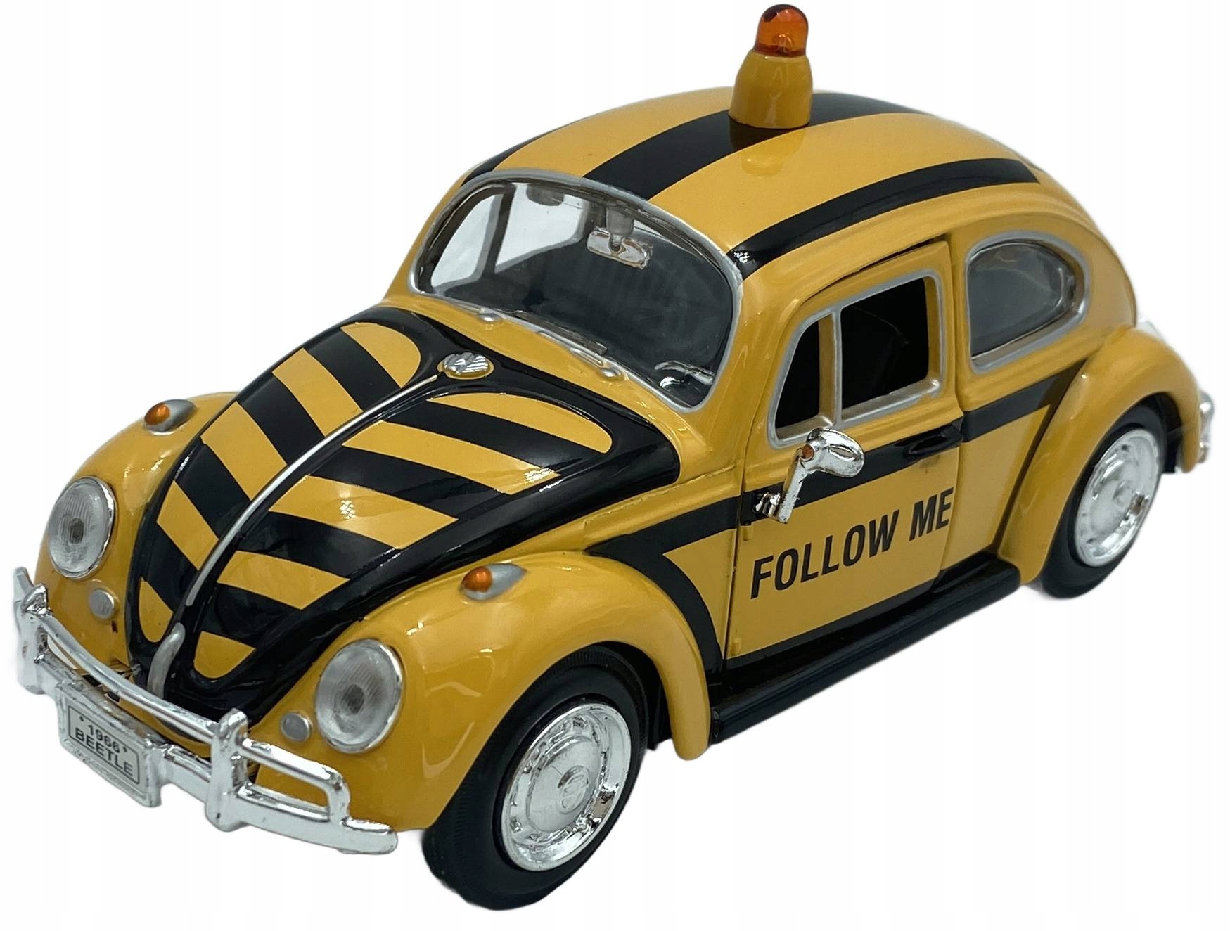 Vw Beetle Käfer Airport Follow Me1966 model 1:24 Motormax 79590