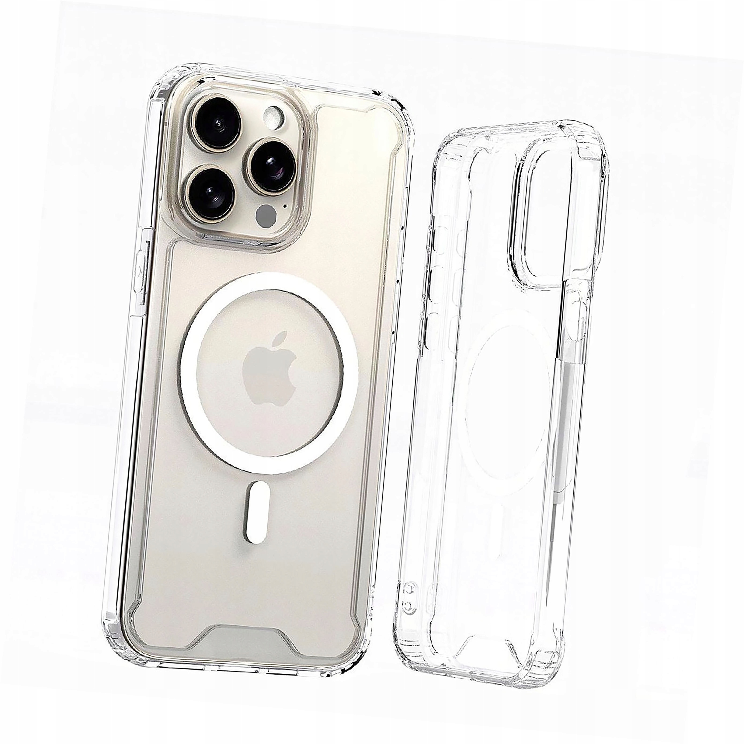 Plecki Etui Clear Corner Case MagSafe do iPhone 16 Plus przezroczyste