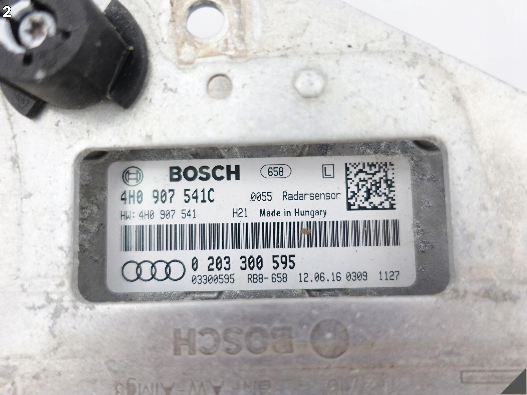 AUDI S8 plus A8 4H0 D4 LIFT 13-17 sensor DISTRONIC RADAR SENSOR ACC left