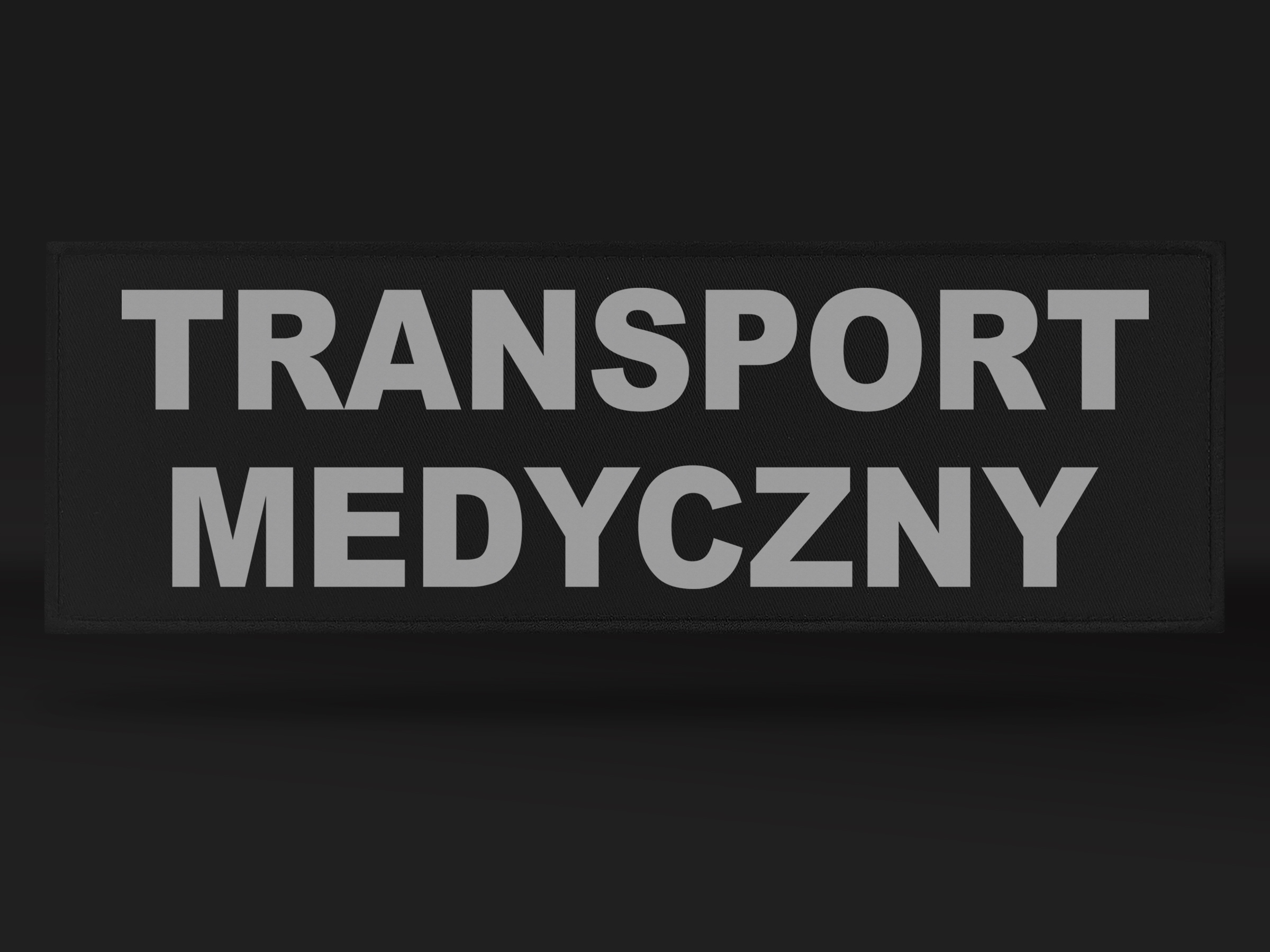 NASZYWKA + RZEP- TRANSPORT MEDYCZNY EMBLEMAT 30cm Marka inny