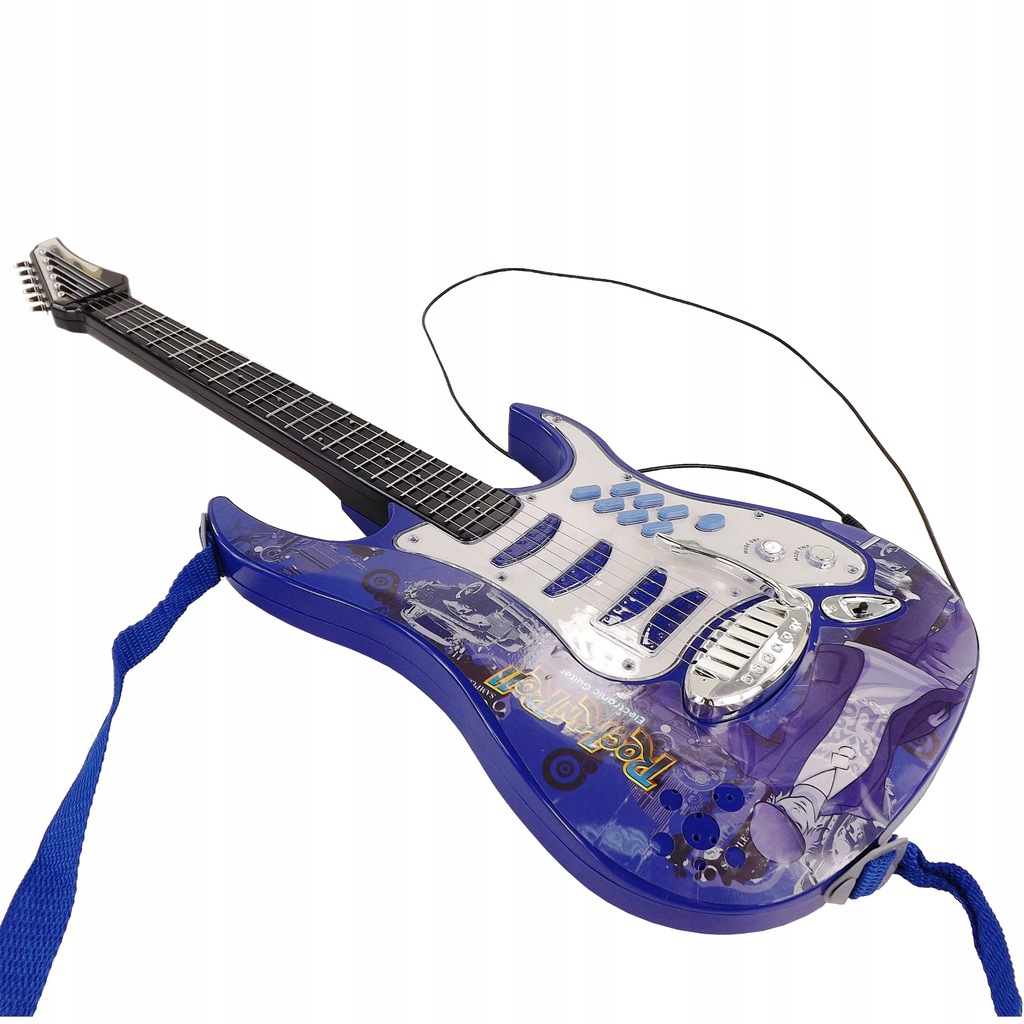 Gitara elektryczna wzmacniacz mikrofon 8010N Bohater / Bajka brak