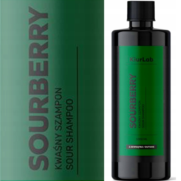 KIURLAB _ SOURBERRY 1000ML _ NIESAMOWITY KWAŚNY SZAMPON SAMOCHODOWY