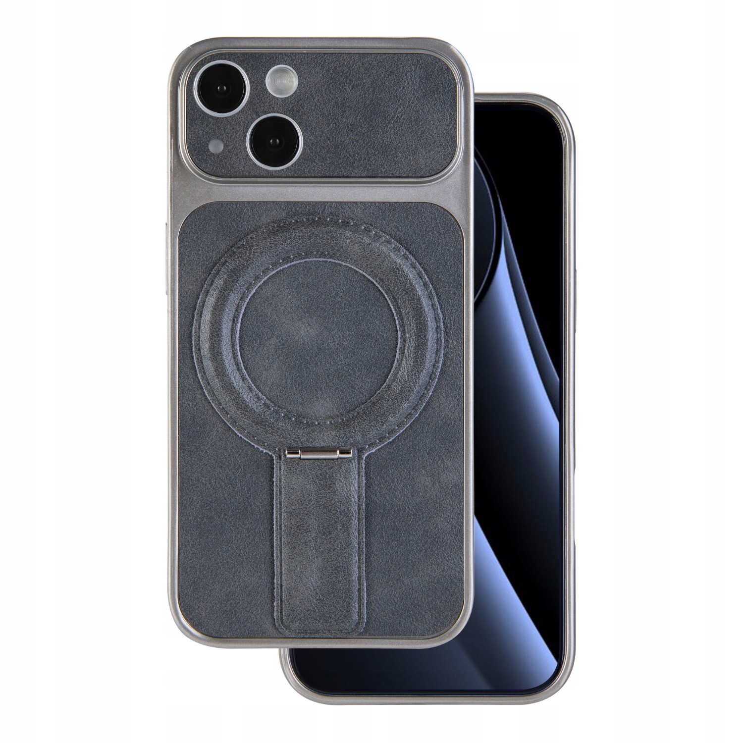 Nakładka Luxgrip Mag do iPhone 13 6,1" szara Tfo