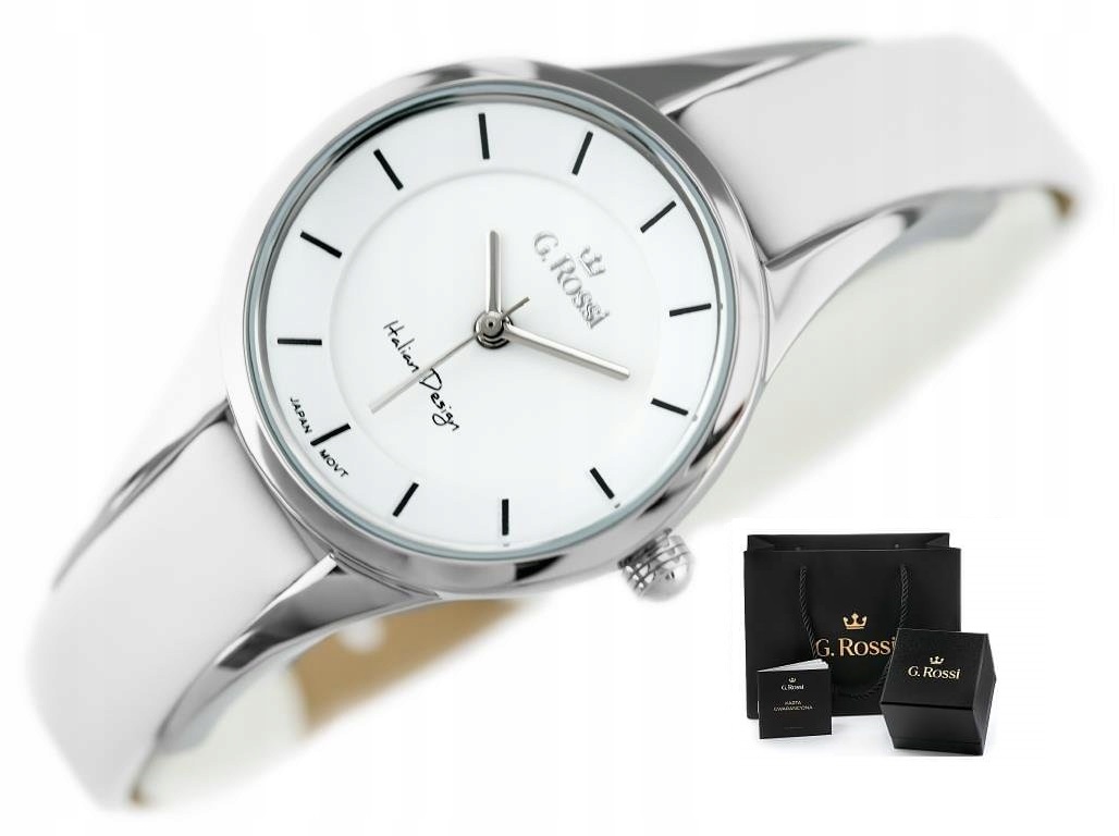 

Zegarek Damski G. Rossi Enrica pasek Box +grawer