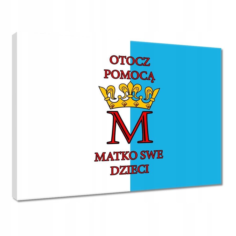 

Obrazy 40x30 Otocz pomocą Matko Maryja