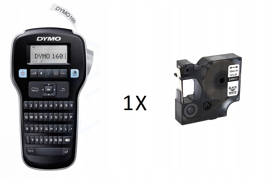 

Drukarka etykiet Dymo LM160 1 Taśma D1 12mmx7m