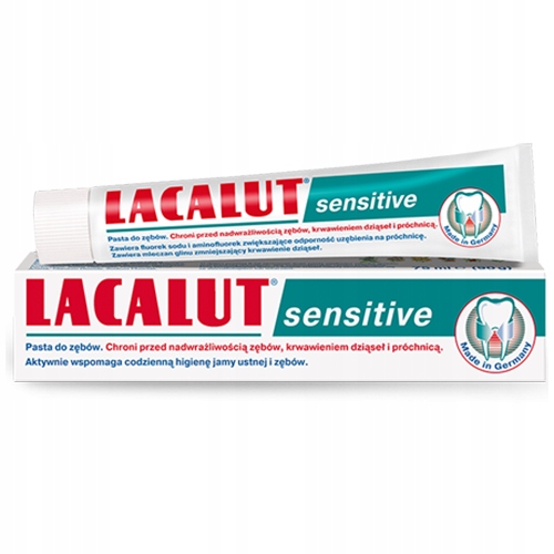 

Lacalut Sensitive Pasta Do Zębów nadwrażliwość 75