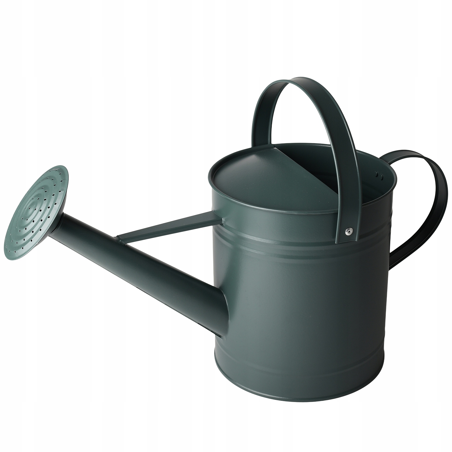 Konewka 5L Ogrodowa Duża Do Podlewania Na Balkon Domowa Retro Zielona