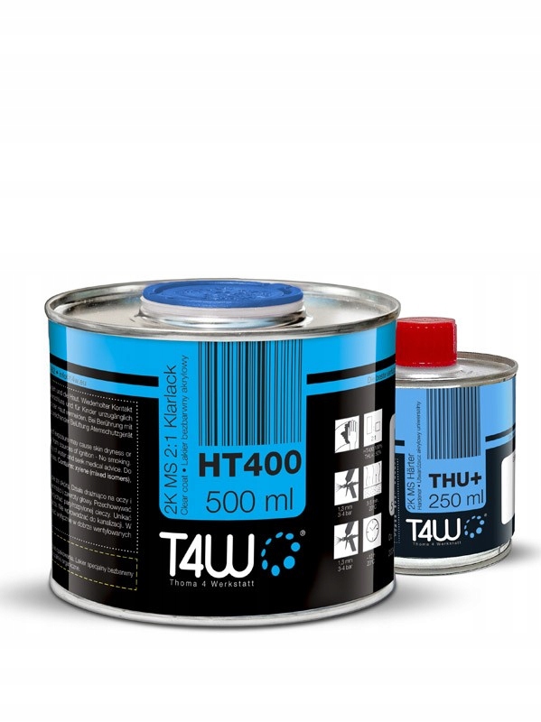 

T4W HT400 Ms klar bezbarwny utw express 0.75L