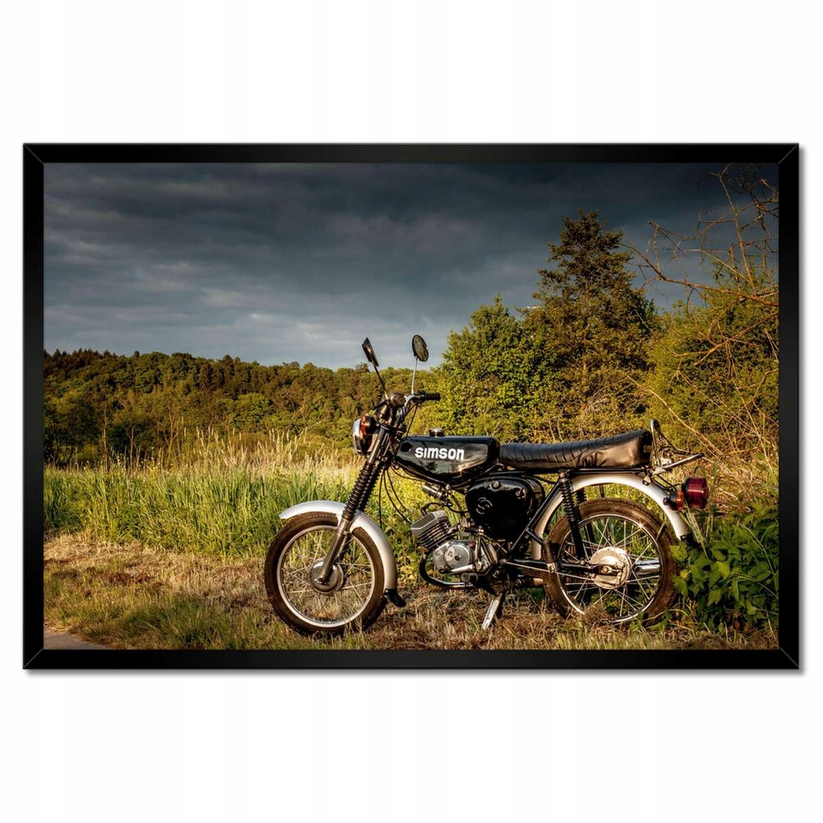 Plakáty v rámu 60x40 Černý Simson čtyřka 4
