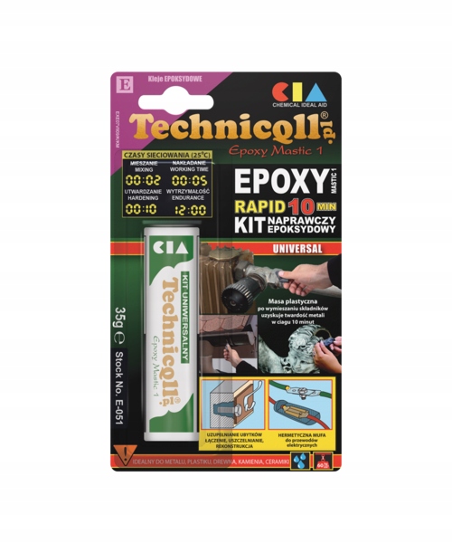 

Kit epoksydowy uniwersalny 35g Technicqll E-051