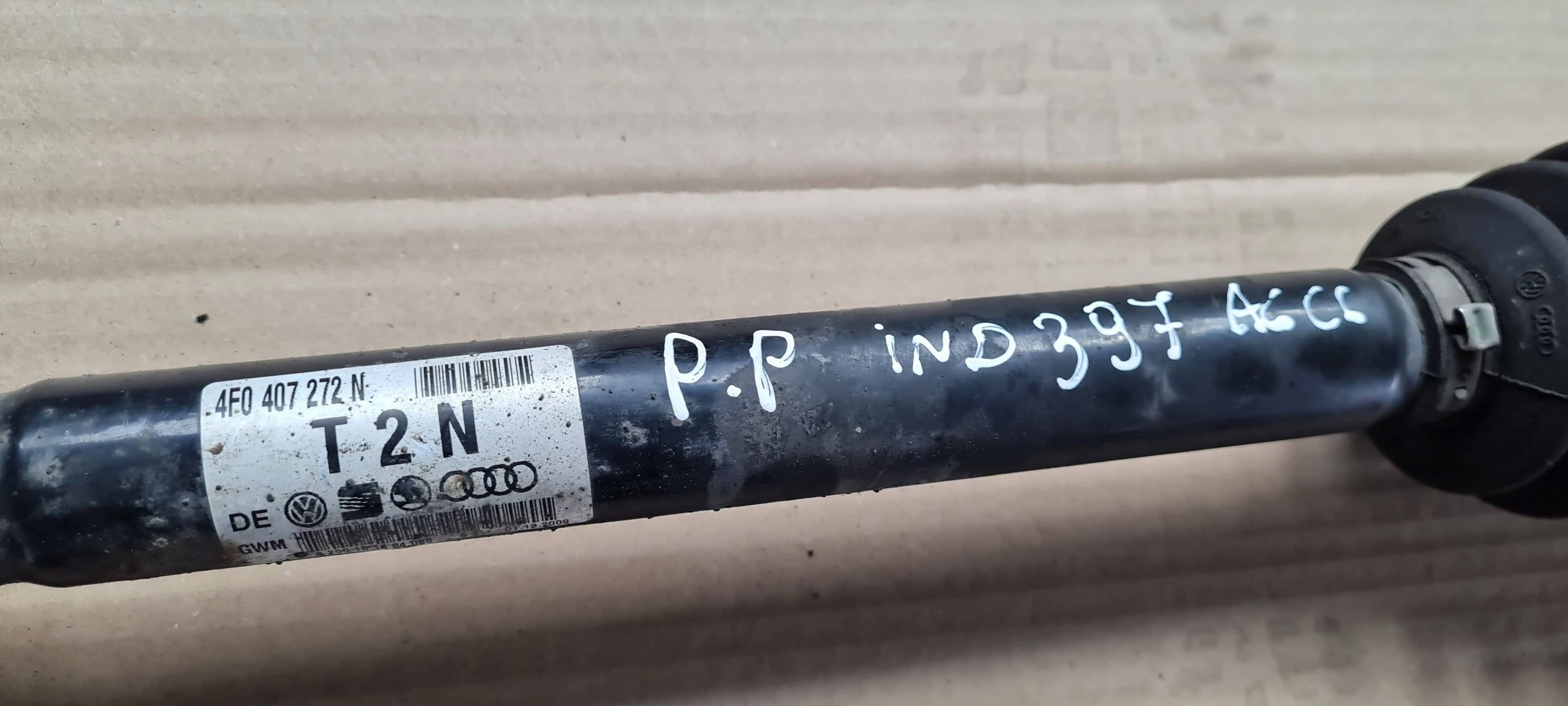 A6 C6 LIFT semi-axis semi-axis right front 2.0 TDI AUTOMAT 4F0407272N