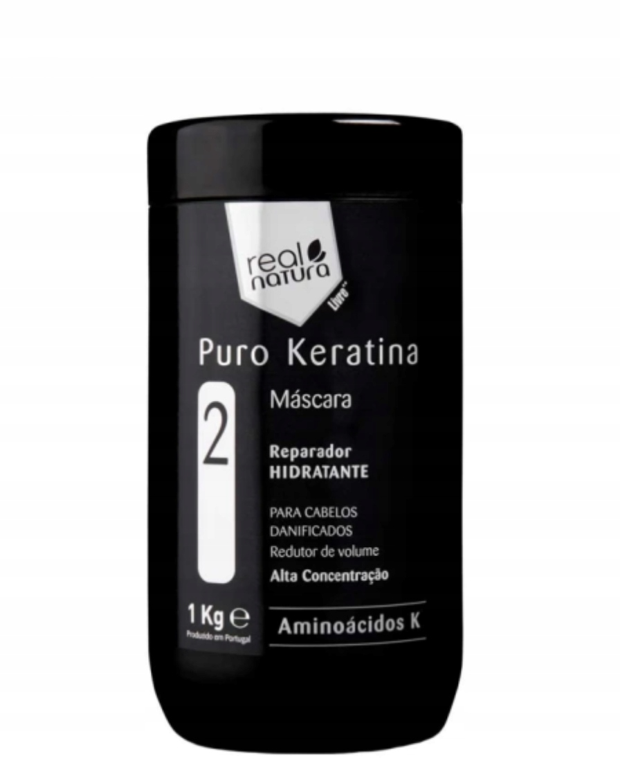 Real Natura Puro Keratina Mask 2 Regenerační maska Čistý keratin 1 kg