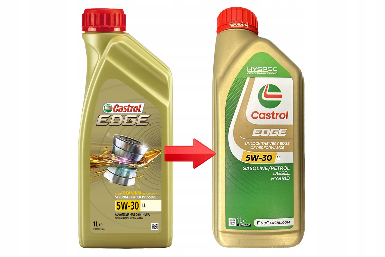 CASTROL EDGE TITANIUM FST LL 5W-30 7L + ZAWIESZKA Model Edge 5W30 LL