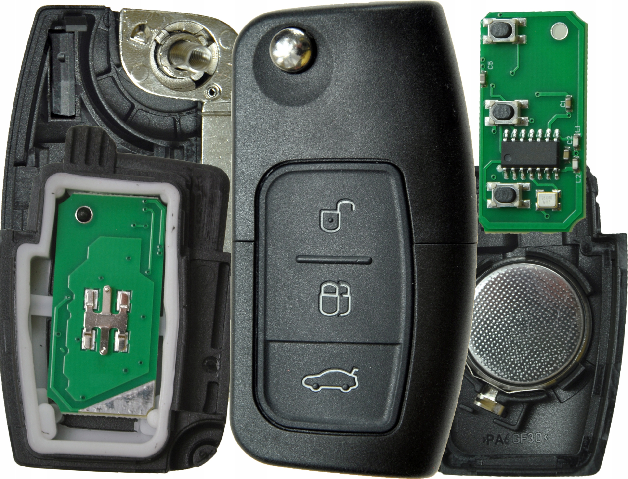 

Ford B-max C-max Kluczyk Pilot Z Elektroniką 434