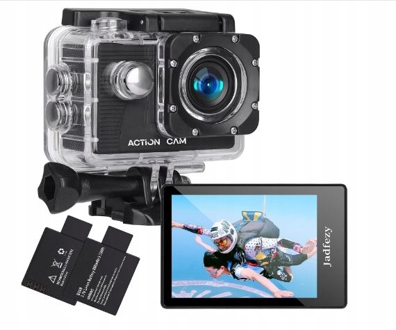 Sportovní kamera Jadfezy Action Camera Fhd 1080P/12MP Full Hd