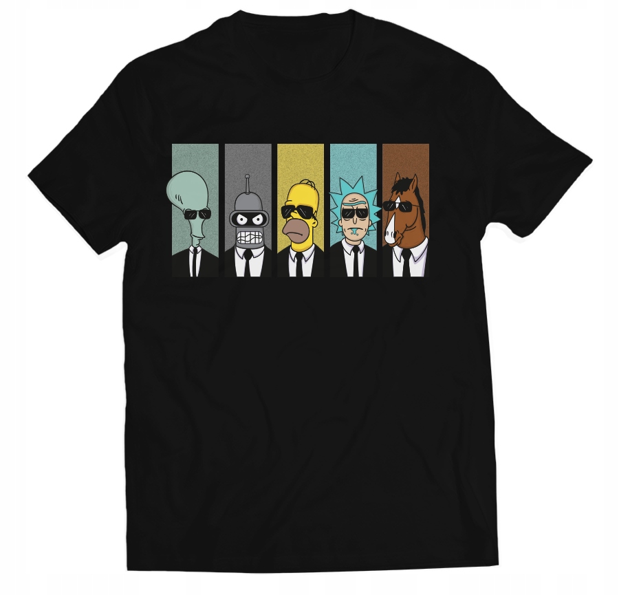 

Koszulka Rick Morty Tshirt Man In Black Xxs