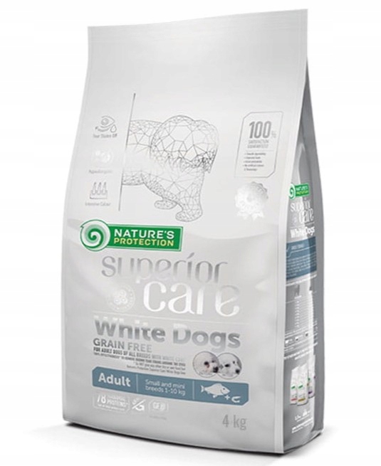 Natures Protection White Small Adult White Fish 4kg